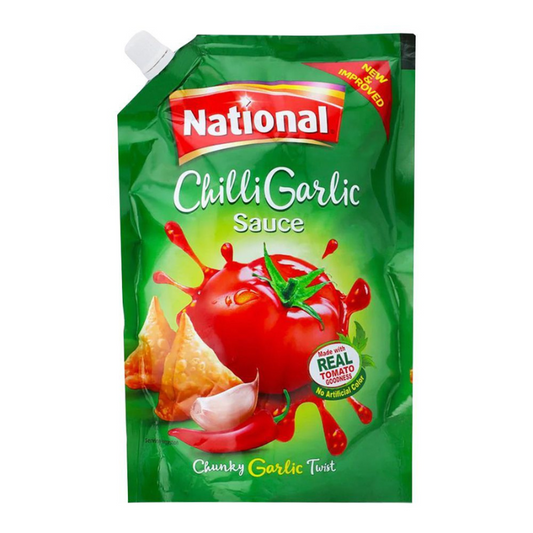 National Chilli Garlic Sauce Pouch 800Gm