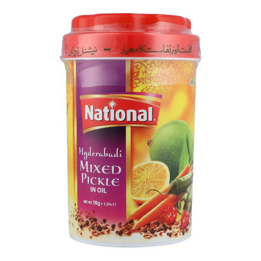 National Pickle Mixed Jar 1Kg