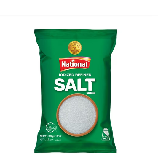 National Iodized Salt 800Gm