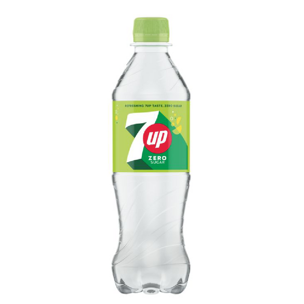 7UP BOTTLE FREE 500 ML