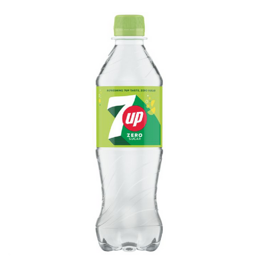 7UP BOTTLE FREE 500 ML