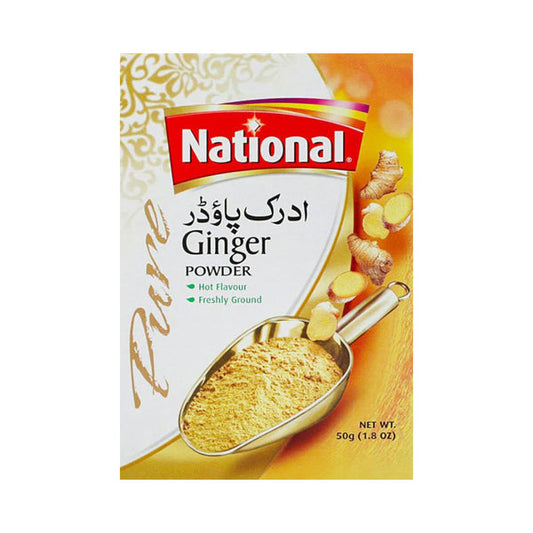 NATIONAL GINGER POWDER 50 GM