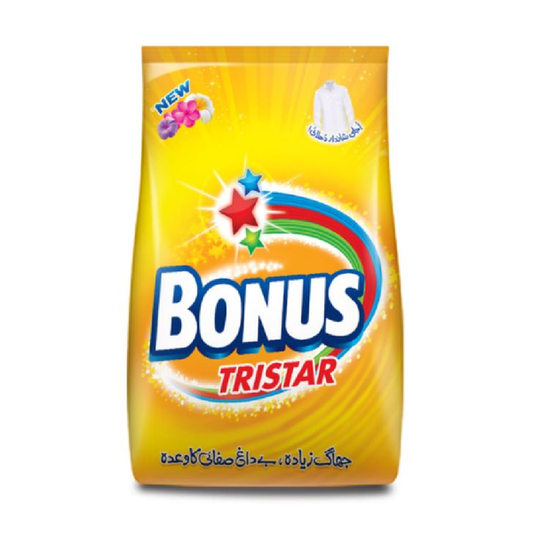 BONUS TRI STAR WASHING POWDER 3KG