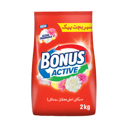 BONUS WASHING POWDER ACTIVE 2 KG