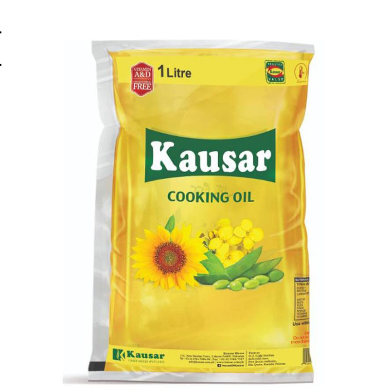 Kausar Cooking Oil Pb 1Ltr Pb