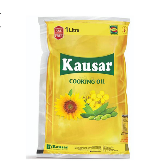 Kausar Cooking Oil Pb 1Ltr Pb