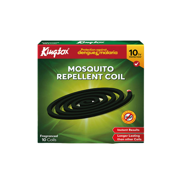 KINGTOX MOSQUITO COIL GREEN 10PC PACK BASIC
