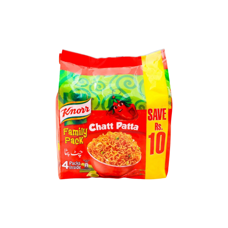 Knorr Noodles Chatt Patta Cp Pack 4X50Gm