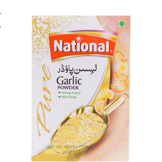 National Garlic Powder 50Gm