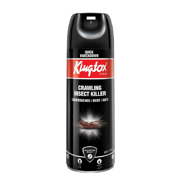 KINGTOX INSECT KILLER ALL TRIPLE ACTION BLACK 400 ML