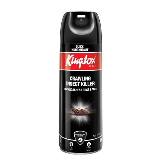 KINGTOX INSECT KILLER ALL TRIPLE ACTION BLACK 400 ML