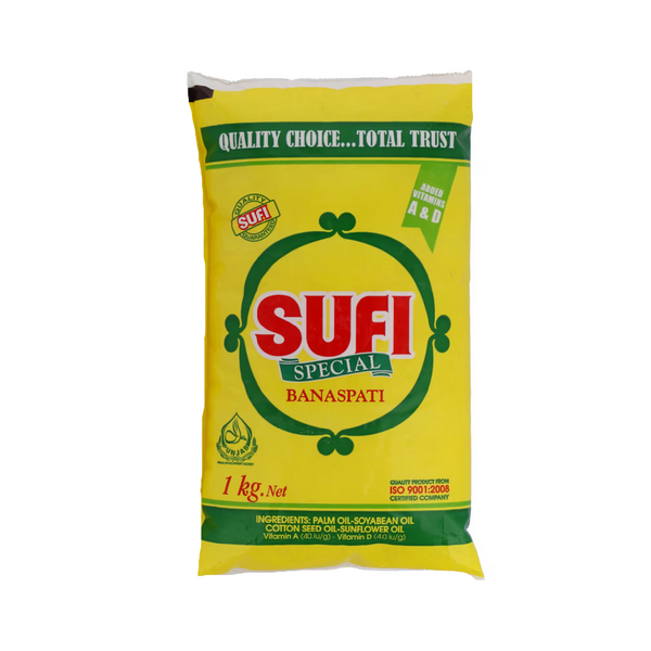 SUFI BANASPATI GHEE POUCH 1 KG
