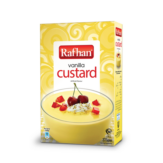 RAFHAN CUSTARD POWDER VANILLA 275 GM